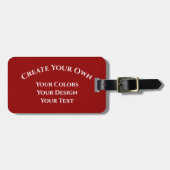 独自の作成 ラゲッジタグ (正面横)