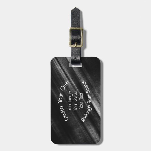 独自の作成 ラゲッジタグ (正面縦)