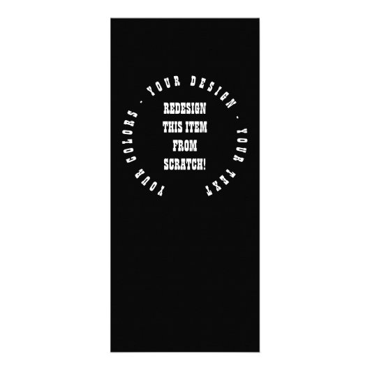 独自の作成 ラックカード (正面)