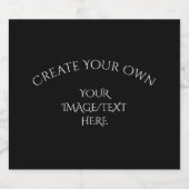 独自の作成 リキュールボトルラベル (シングルラベル)