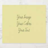 独自の作成 リキュールボトルラベル (シングルラベル)