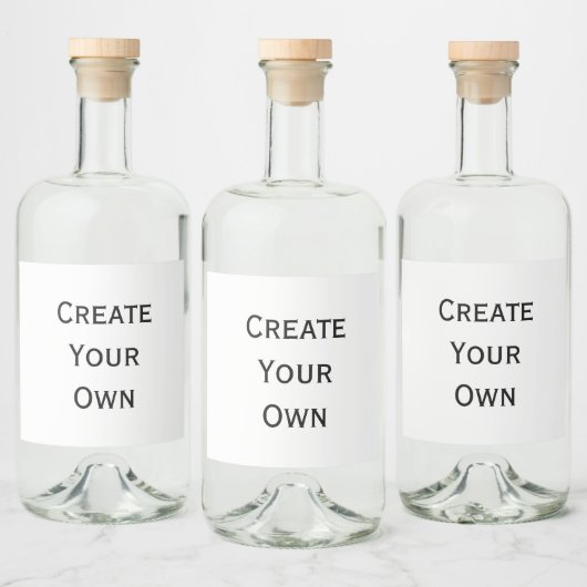 独自の作成 リキュールボトルラベル (ボトル)