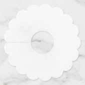 独自の作成 ワイングラスタグ (裏面)