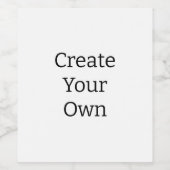 独自の作成 ワインラベル (シングルラベル)