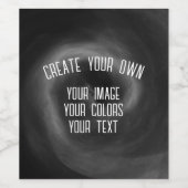 独自の作成 ワインラベル (シングルラベル)