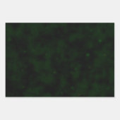 独自の作成 – 余分な暗いテクスチグランジャ緑 ラッピングペーパーシート (正面3)