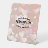 独自の作成 台座サイン (正面)