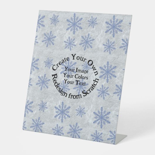 独自の作成 台座サイン (正面)