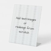 独自の作成 台座サイン (正面)