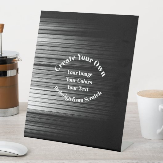 独自の作成 台座サイン (インサイチュ)