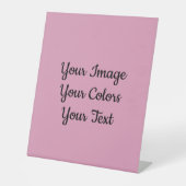 独自の作成 台座サイン (正面)