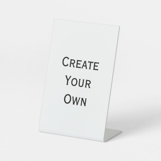 独自の作成 台座サイン (正面)