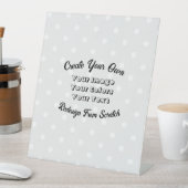 独自の作成 台座サイン (インサイチュ)