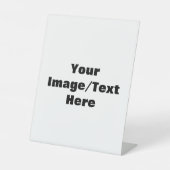 独自の作成 台座サイン (正面)