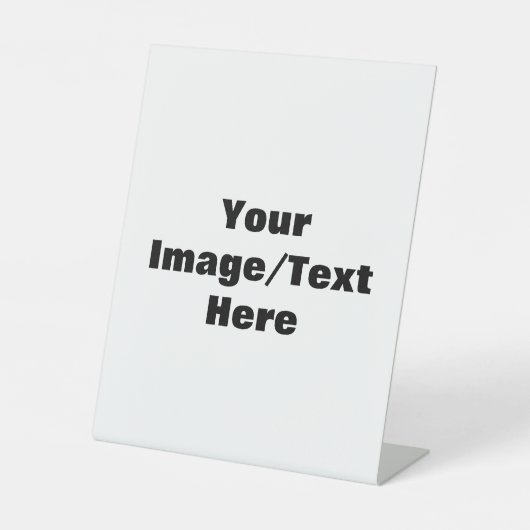 独自の作成 台座サイン (正面)