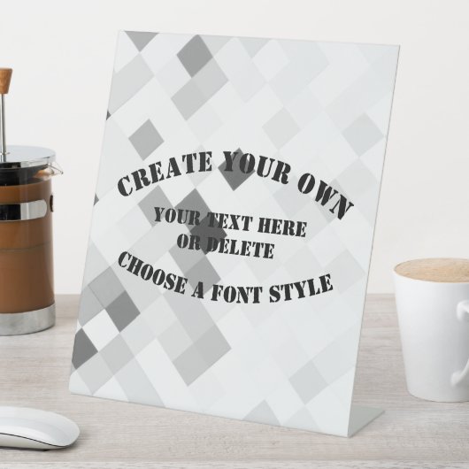 独自の作成 台座サイン (インサイチュ)