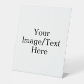 独自の作成 台座サイン (正面)