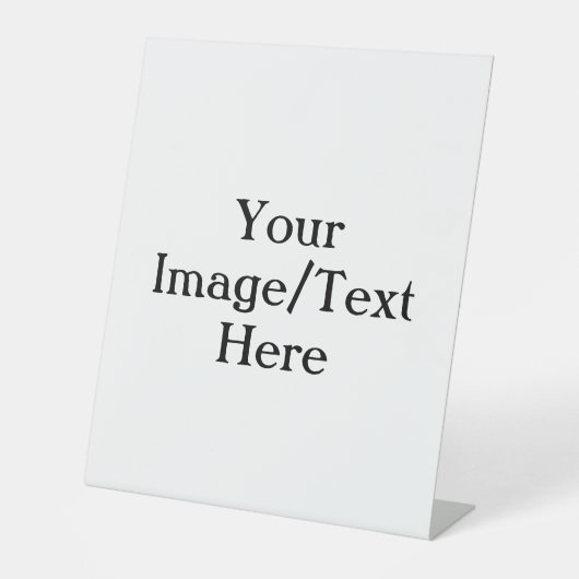 独自の作成 台座サイン (正面)