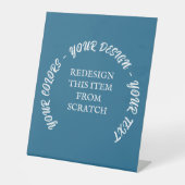 独自の作成 台座サイン (正面)