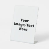 独自の作成 台座サイン (正面)