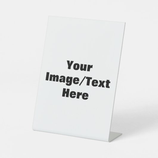 独自の作成 台座サイン (正面)