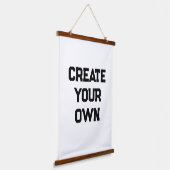 独自の作成 吊り下げ型タペストリー (傾斜あり)