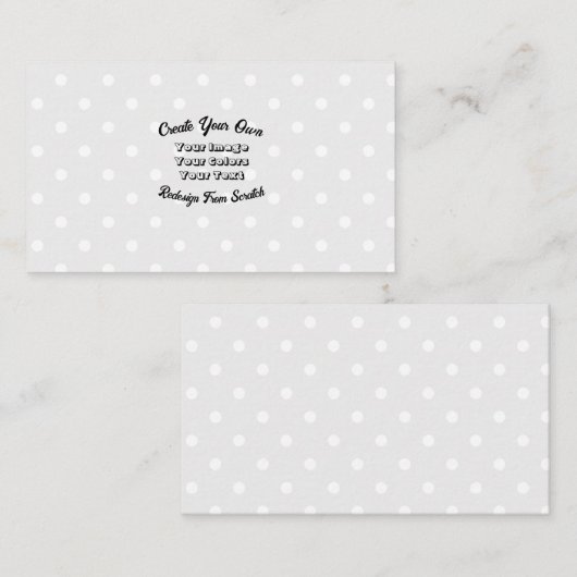 独自の作成 名刺 (正面/裏面)