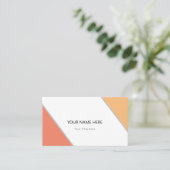 独自の作成 名刺 (スタンド正面)