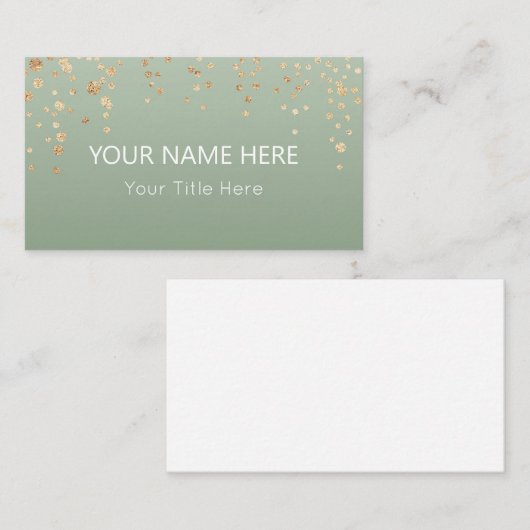 独自の作成 名刺 (正面/裏面)