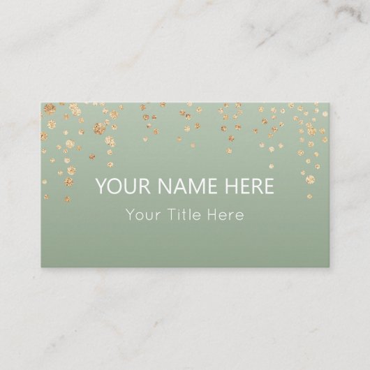 独自の作成 名刺 (正面)