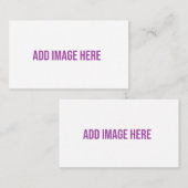 独自の作成 名刺 (正面/裏面)