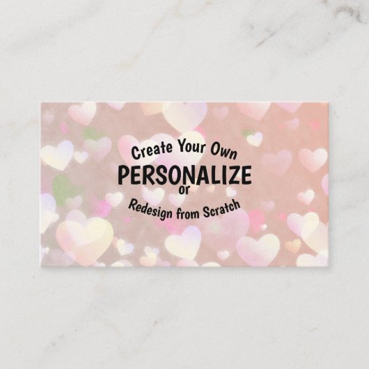 独自の作成 名刺 (正面)