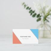 独自の作成 名刺 (スタンド正面)