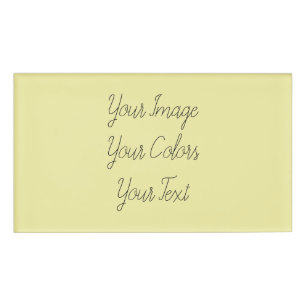 独自の作成 名札