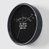 独自の作成 壁時計 (傾斜)