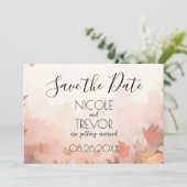 独自の作成 – 微妙な紅葉 セーブザデート (スタンド正面)