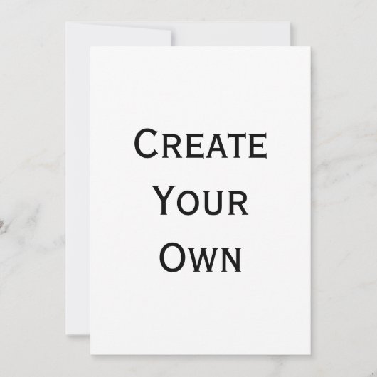 独自の作成 招待状 (正面)