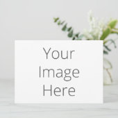 独自の作成 招待状 (スタンド正面)