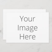 独自の作成 招待状 (正面/裏面)