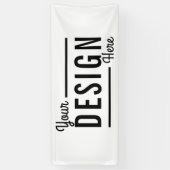 独自の作成 横断幕 (縦)