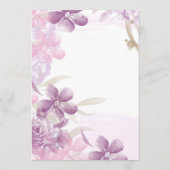 独自の作成 – 水彩フローラ 縁ど メニュー (裏面)