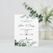 独自の作成 – 環境にやさしいことをしよう 案内ポストカード (スタンド正面)