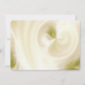 独自の作成 – 白色光の渦巻き セーブザデート (裏面)