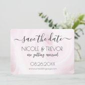 独自の作成 – 白色光の渦巻き セーブザデート (スタンド正面)