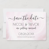 独自の作成 – 白色光の渦巻き セーブザデート (正面)