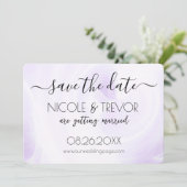 独自の作成 – 白色光の渦巻き セーブザデート (スタンド正面)