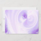 独自の作成 – 白色光の渦巻き セーブザデート (裏面)