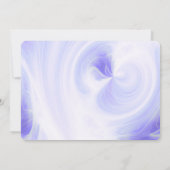 独自の作成 – 白色光の渦巻き セーブザデート (裏面)