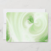 独自の作成 – 白色光の渦巻き セーブザデート (裏面)