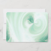 独自の作成 – 白色光の渦巻き セーブザデート (裏面)